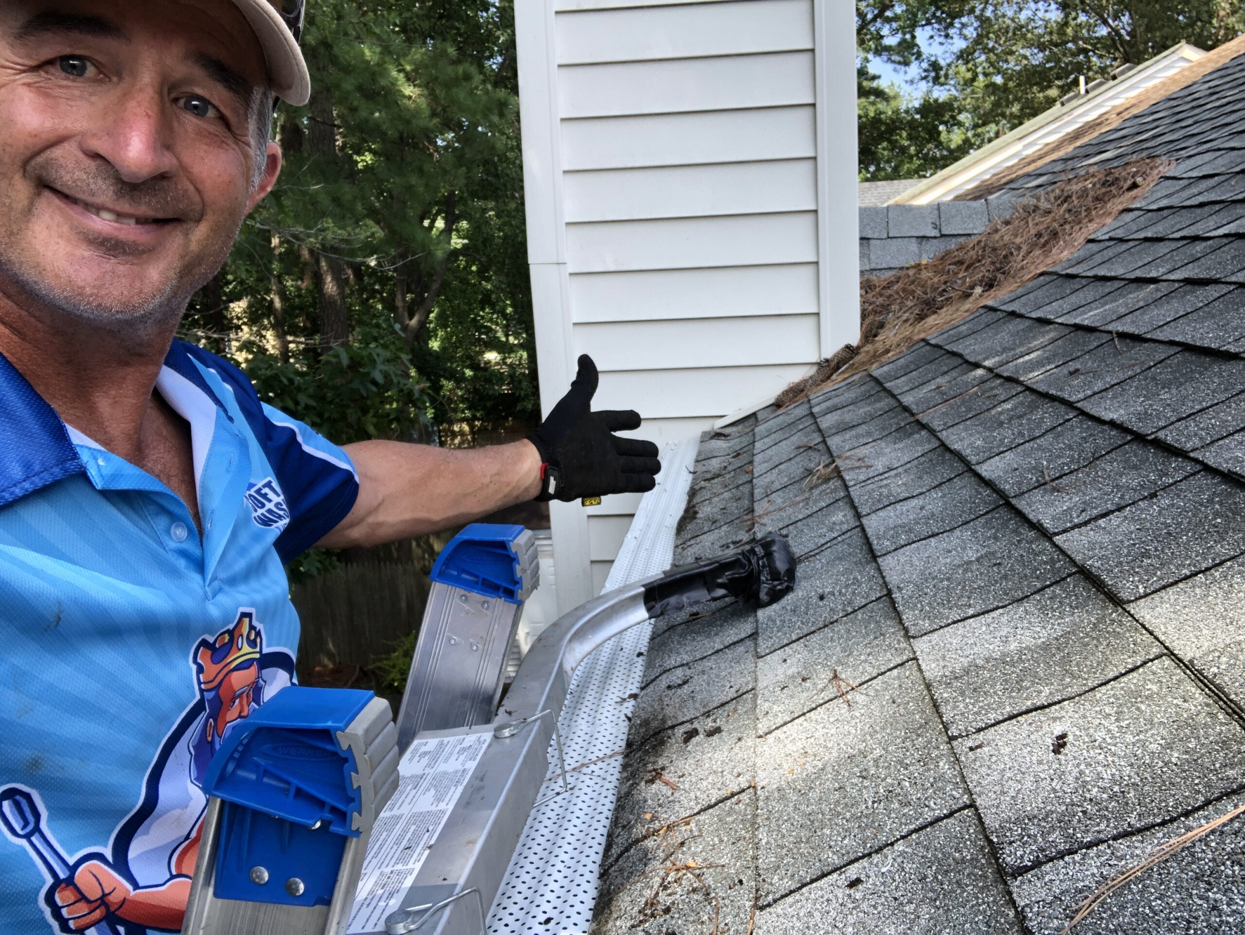 Gutter guard installation